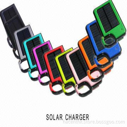 1,450mAh Portable Universal Solar Powered Battery Bank for Mobile Phones with USB Output